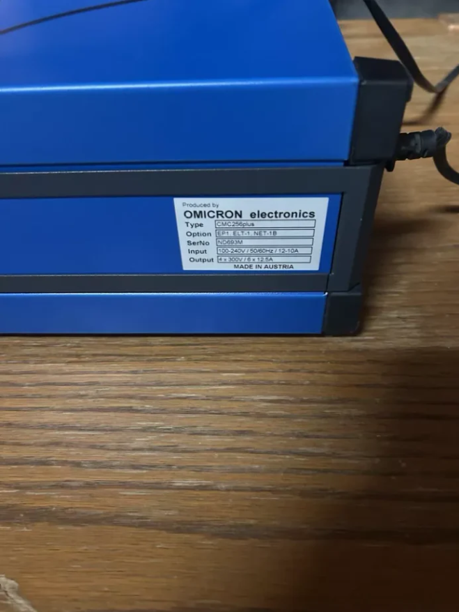 Omicron CMC256 Plus Relay Test Set - Image 4