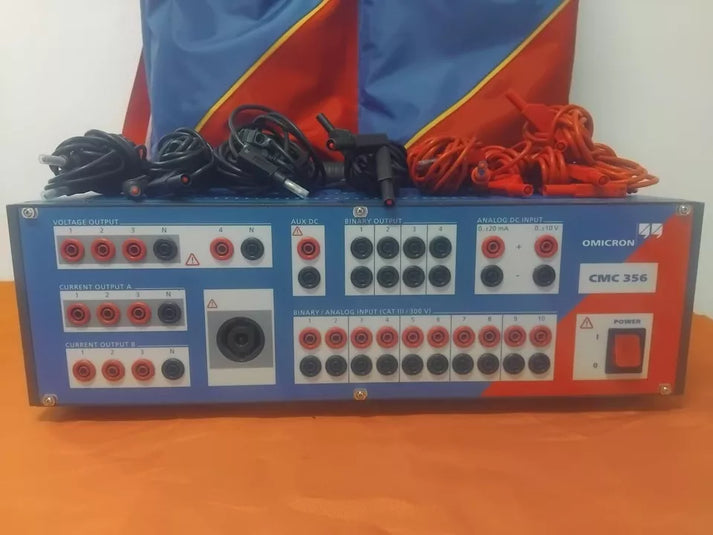 OMICRON CMC 356 Universal Relay Test Set and Commissioning Tool - Image 6